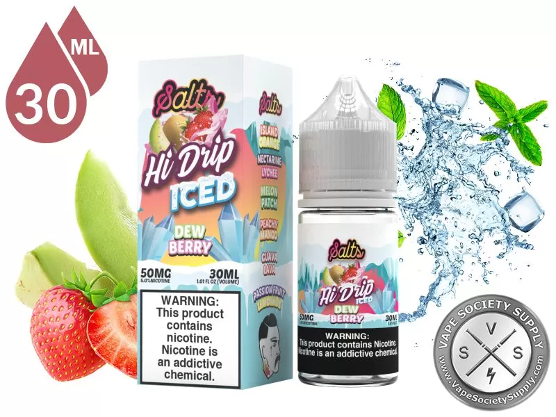 Dew Berry Iced HI DRIP SALT 30ml
