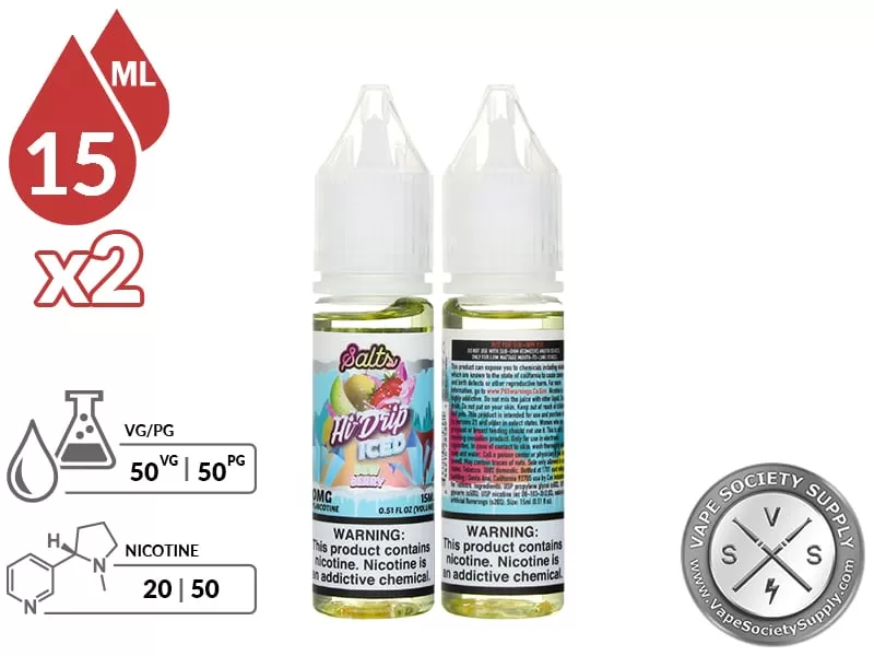 Dew Berry Iced HI DRIP SALT 30ml - Image 3