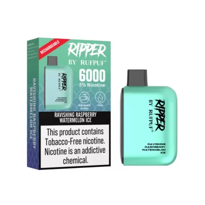 Ravishing Raspberry Watermelon Ice – 6000Puffs