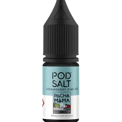 Pod Salt Fusion Pacha Mama Strawberry Kiwi Ice Nic Salt - 11mg