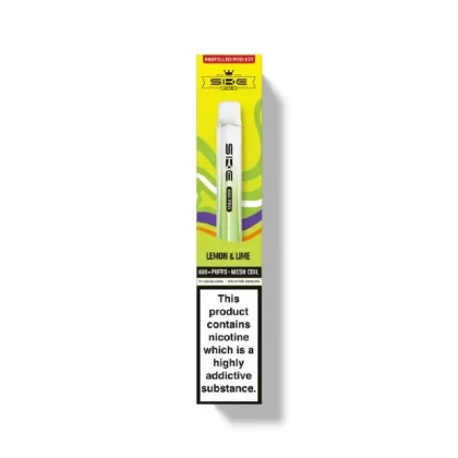 Lemon & Lime Ske Crystal Pro 600 Prefilled Pod Kit - Ecigpremium