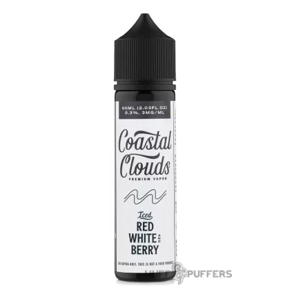 Coastal Clouds – Iced Red White and Berry 60mL - Vape Product, Vape Product