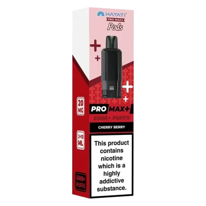 Hayati Pro Max 6000+ Cherry Berry Prefilled Pod