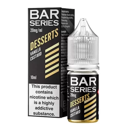 Vanilla Custard By Bar Series Salt 10ml - Nicotine Strength#5mg (Salt)>20mg (Salt)>10mg (Salt)