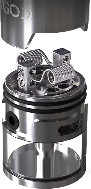 VGOD Tricktank Pro RDTA 4.0ML Tank Atomizer - Image 3