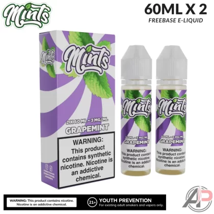 Mints Vape Co Grapemint E-Liquid 120mL