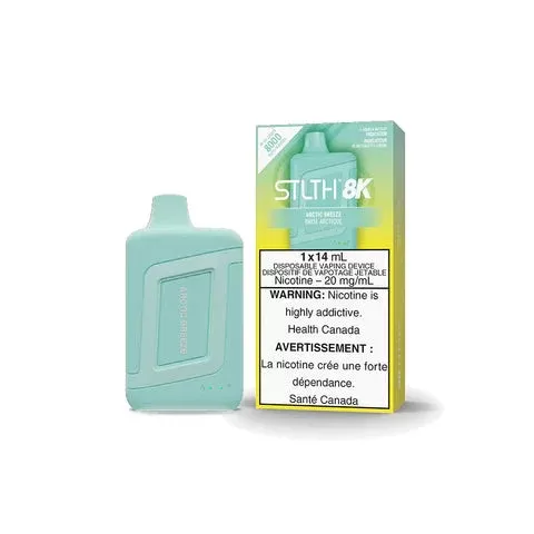 Stlth 8K Disposable Vape – Arctic Mint
