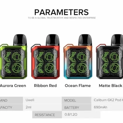 UWELL CALIBURN GK2 POD SYSTEM - Eliquidsupply