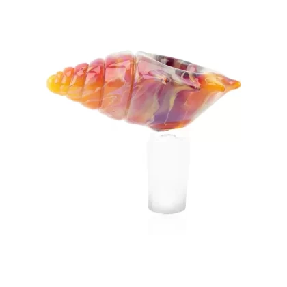 Empire Glassworks Seashell Bowl – 14mm Male - Ejuicewarehouse