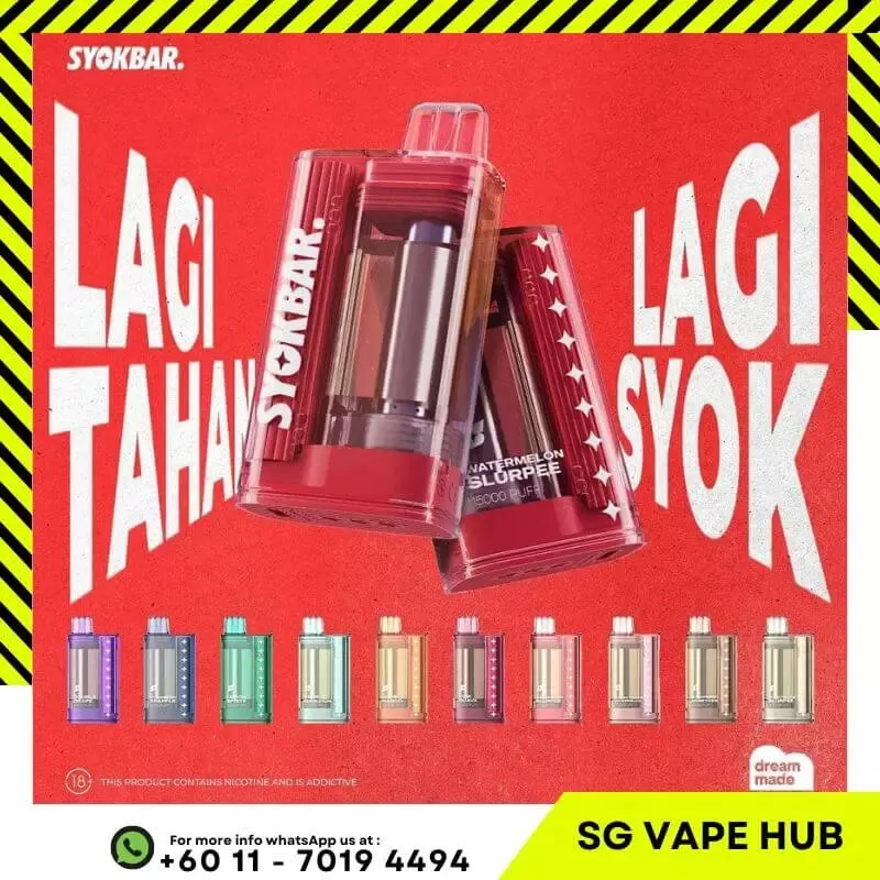SYOKBAR 15,000 Puffs - Blackcurrant Lychee - Image 3