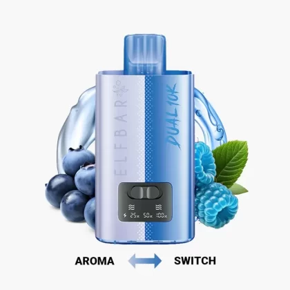 ELFBAR DUAL 10K | Blueberry Edition | Hybrid Vape Kit