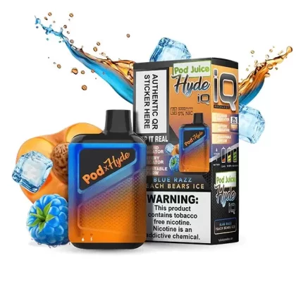 Pod Juice Hyde IQ Blue Razz Peach Bears Ice