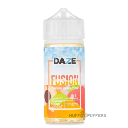 Daze Fusion – Strawberry Mango Nectarine Iced 100mL - Vape Product, Vape Product