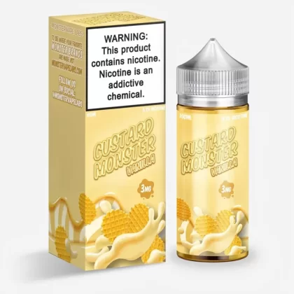 Vanilla – Custard Monster – 100mL All-Day Vape E-Liquid