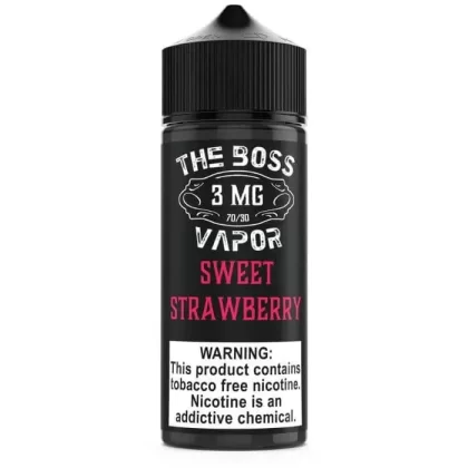 Sweet Strawberry E-Liquid by The Boss Vapor - Vape Product, Vape Product; Vape Product, Vape Product