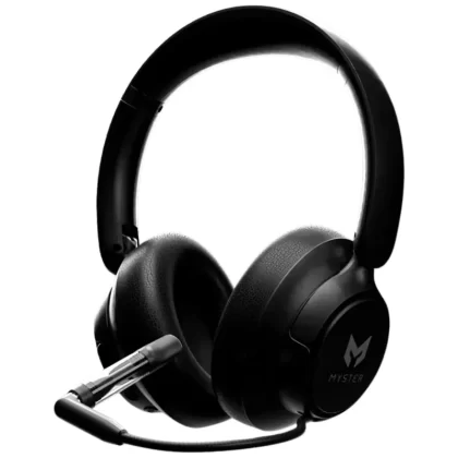 MYSTER – Puff Muffs Carto Battery Gaming Headset - black, white