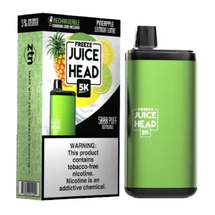 Pineapple Lemon Lime Freeze Disposable Vape (5000 Puffs) by Juice Head 5K