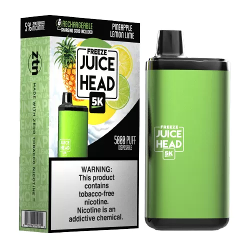 Pineapple Lemon Lime Freeze Disposable Vape (5000 Puffs) by Juice Head 5K