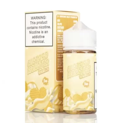 CUSTARD MONSTER – VANILLA – MONSTER VAPE LABS – 100ML – 3MG - Vape Product