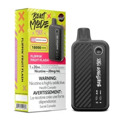 Flavour Beast Beast Mode Max 18K Disposable – 20ML – Flippin’ Fruit Flash - Select Option#Outside Ontario>Ontario