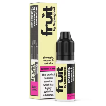 Pineapple, Coconut & Nectarine Nic Salt – Fruit by Supergood