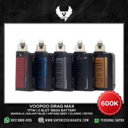 VOOPOO DRAG MAX + PNP POD TANK (Authentic)