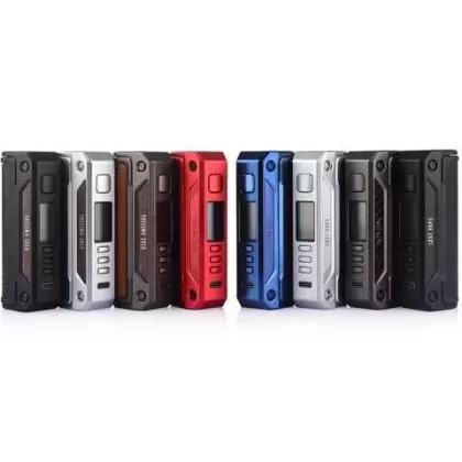 Lost Vape Thelema Solo 100w Mod - Colour#Black Carbon Fiber>Black Classic Black>Gunmetal Carbon Fiber>Stainless Steel Carbon Fiber>Black Light Khaki>Matt Red Carbon Fiber>Stainless Steel Min