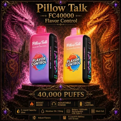 Pillow Talk FC40000 Flavor Control TEXAS COMPLIANT - Tobacco/Vanilla