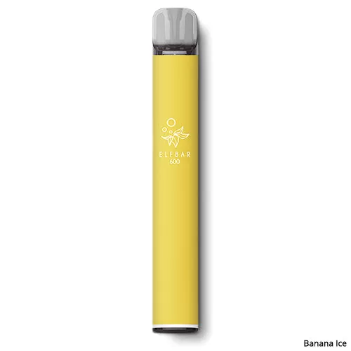 Elfbar 600 Prefilled Pod Kit - Banana Ice - Ecigarettedirect Co