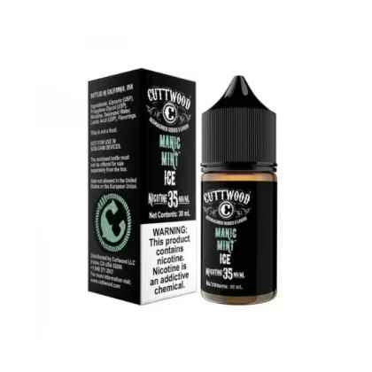 Cuttwood Salt Nic - Manic Mint Ice - 30ml - 35mg