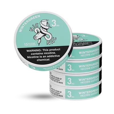 Nic Nac Nicotine Lozenges Wintergreen