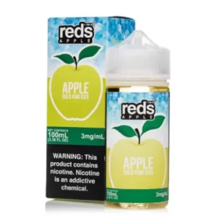 7 Daze Reds Apple Gold Kiwi Iced 100ml Vape Juice - Vape Product, Vape Product