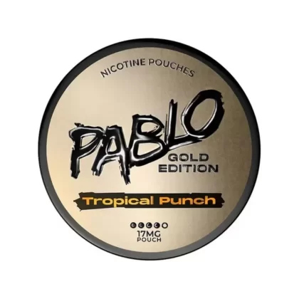 Tropical Punch Gold Edition Nicotine Pouches by Pablo - Ejuicewarehouse