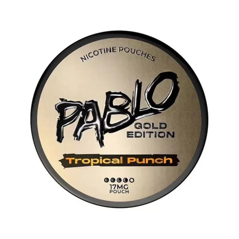 Tropical Punch Gold Edition Nicotine Pouches by Pablo - Ejuicewarehouse
