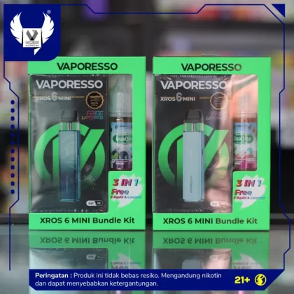 VAPORESSO XROS 6 MINI BUNDLING - Vaporizerjakarta