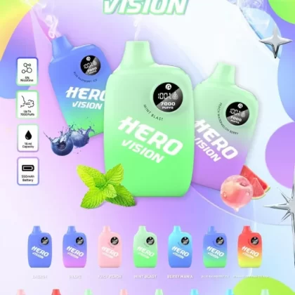Hero Vision 7000 - Black Mamba - Skullvaping