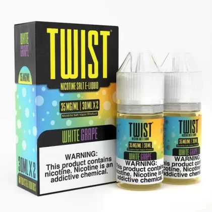 Twist Salts | White Grape - Nicotine#35mg>50mg (0F58A7)