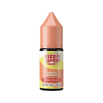 King Bar Fizzy Juice 5000 Peach Mango E Liquid 10ml - Nicotine Strength#20mg (38429C) (38429C)