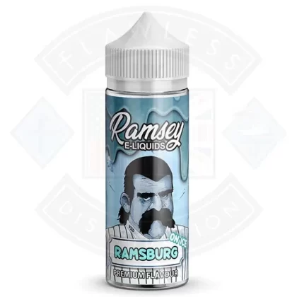 Ramsey E-Liquids Ramsburg on Ice 0mg 100ml Shortfill