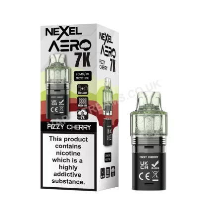 Nexel Aero 7K Fizzy Cherry Pods - Vapestreams Co