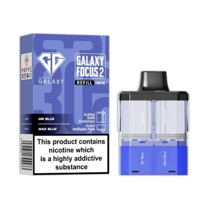 Crystal Galaxy Focus 2 Prefilled Pods - Cherry cola / Fizzy cola