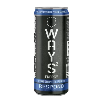 Pom Peach RESPOND WAYS Energy Drink 12oz