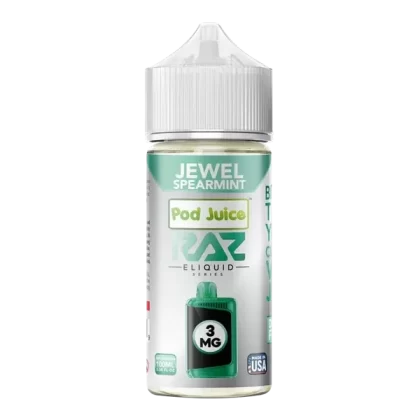 Jewel Spearmint RAZ X Pod Juice 100ml - Consumer; Vape Product, Vape Product; Single