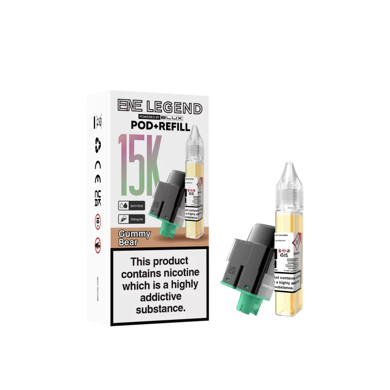 Elux ENE Legend 15K Prefilled Pods - Mr Blue - Image 3