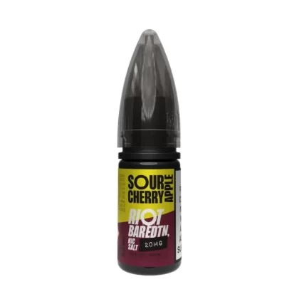 Sour Cherry Apple Nic Salt E-Liquid Bar Edition by Riot Squad (10ml)