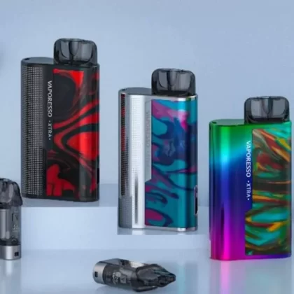 Vaporesso Xtra - Choose among#RAINBOW>GREY RESIN>SILVER>SILVER RESIN>GREY>RAINBOW RESIN (C02E5F)