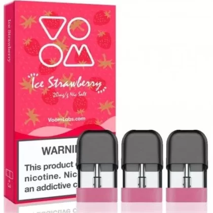 Ice Strawberry Voom Pod E Liquid Replacement