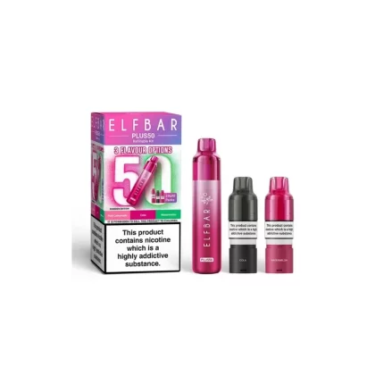 ELF BAR Plus 50 Prefilled Pod Kit Summer Edition - Strength#20mg