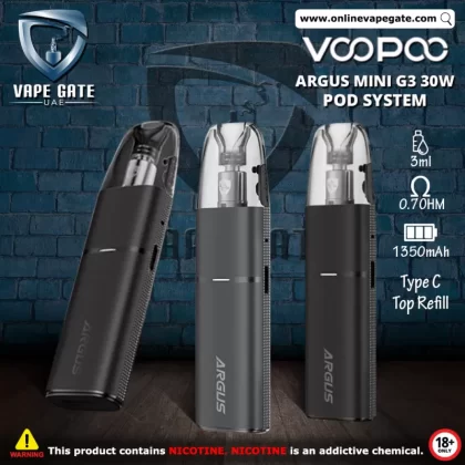 Argus Mini G3 30W Pod System Kit 1350mAh - Moonlight Silver