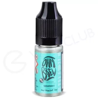 Sensation X E-liquid by Ohm Brew 50/50 Nic Salts